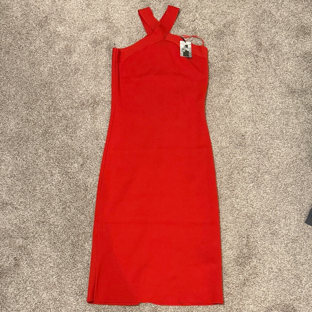 Sincerely Jules One Shoulder Red Dress